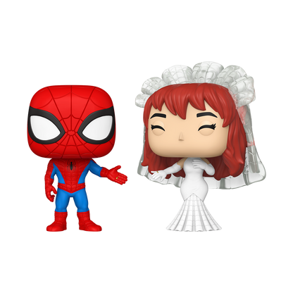 Pop! Spider-Man and MJ 2-Pack – visuel officiel Funko