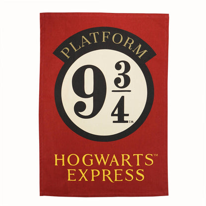 Harry Potter Platform 9 3/4 Recycled Cotton Tea Towel