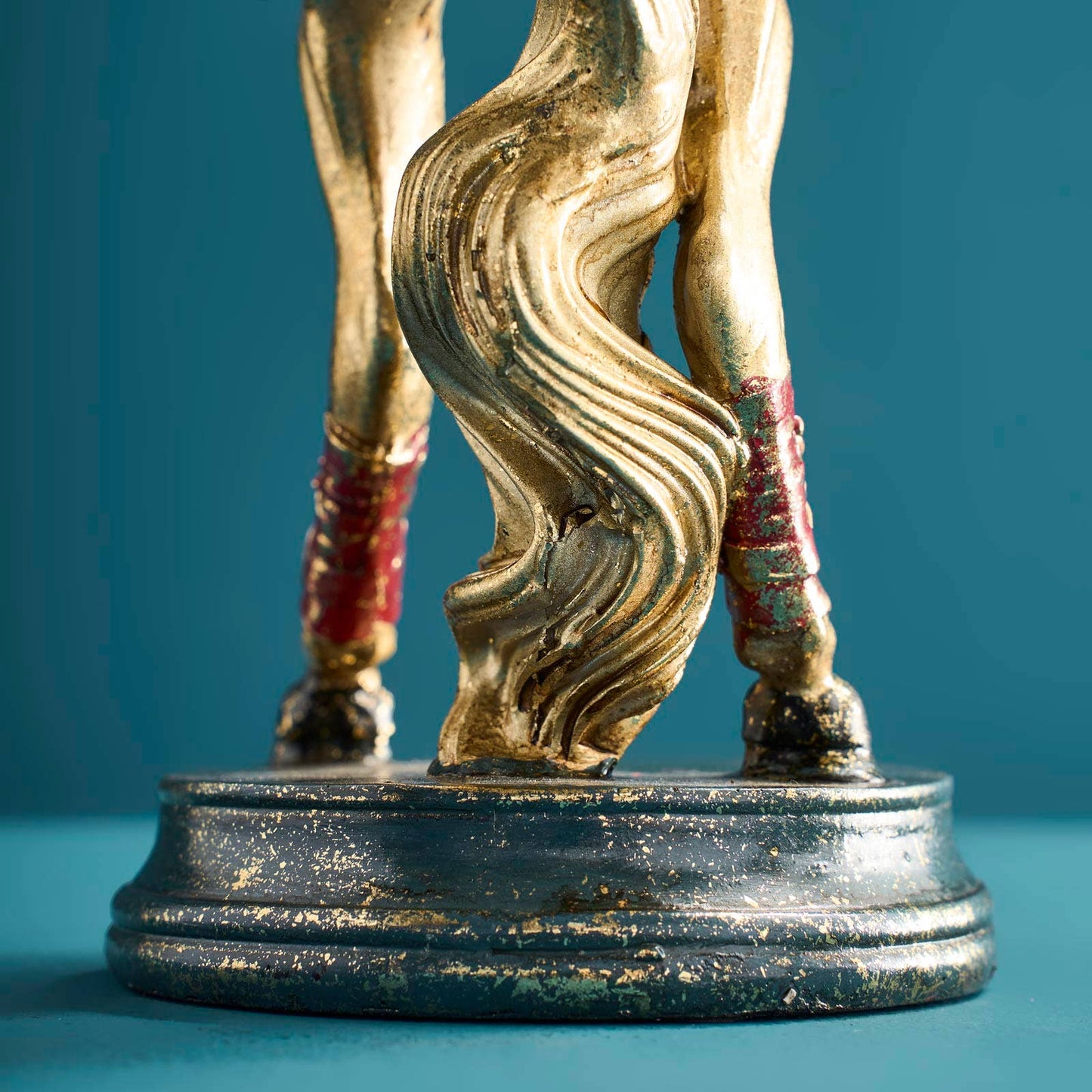Circus Horse Chandelier, Gold, 17.5 x 9.5 x 36.5 cm
