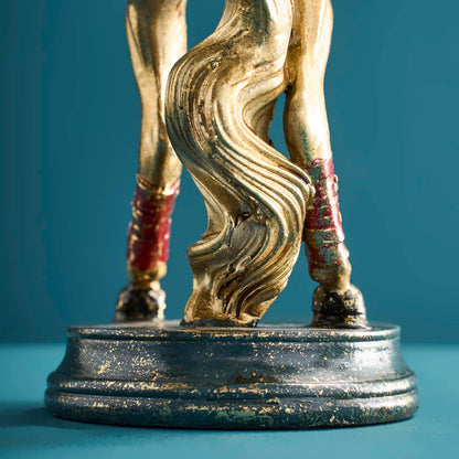 Circus Horse Chandelier, Gold, 17.5 x 9.5 x 36.5 cm