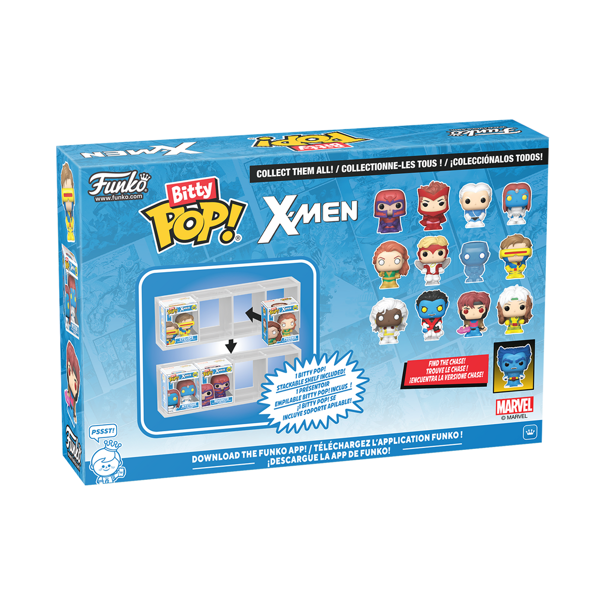 Bitty Pop! X-Men 4-Pack Series 2