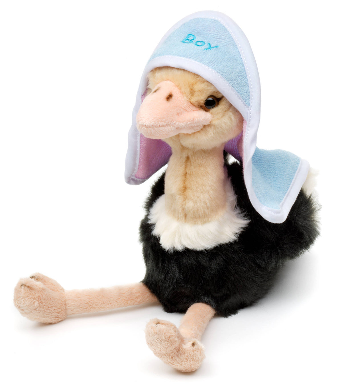 Ostrich plush baby shower