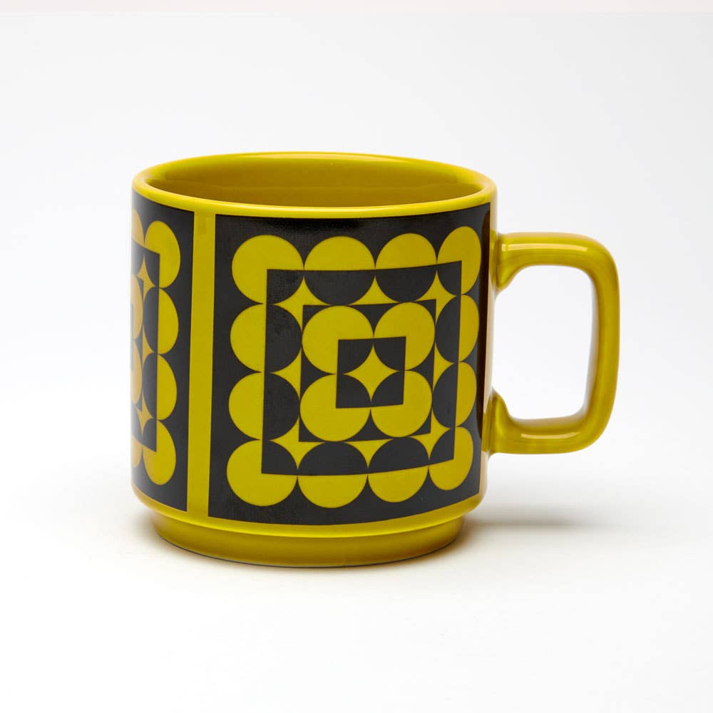 Mug Magpie x Hornsea Squarcles Chartreuse