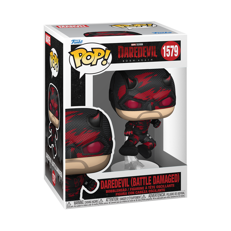 Pop! Daredevil (Battle Damaged) (Born Again) #1579