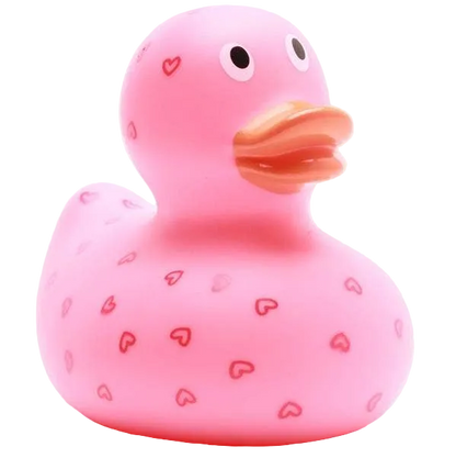 Canard Cœurs - rose