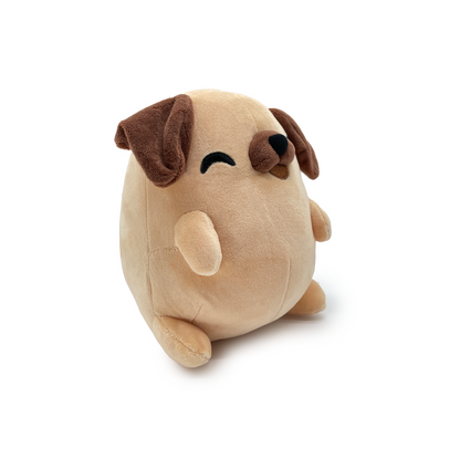 Dude Dan's Pug Sticker (6in)