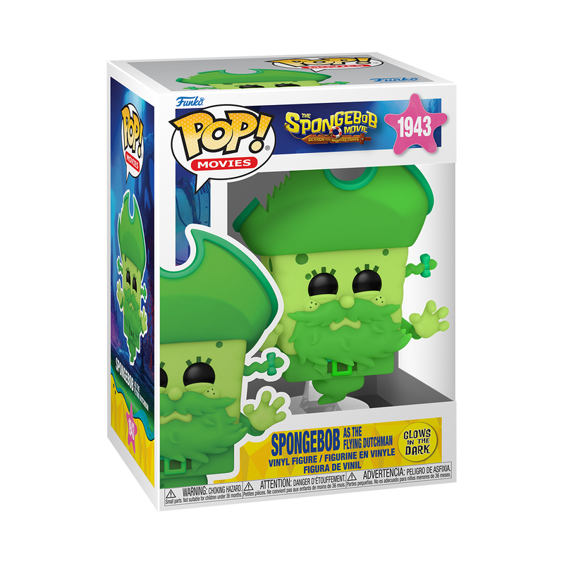 Pop! SpongeBob as the Flying Dutchman (Glow)