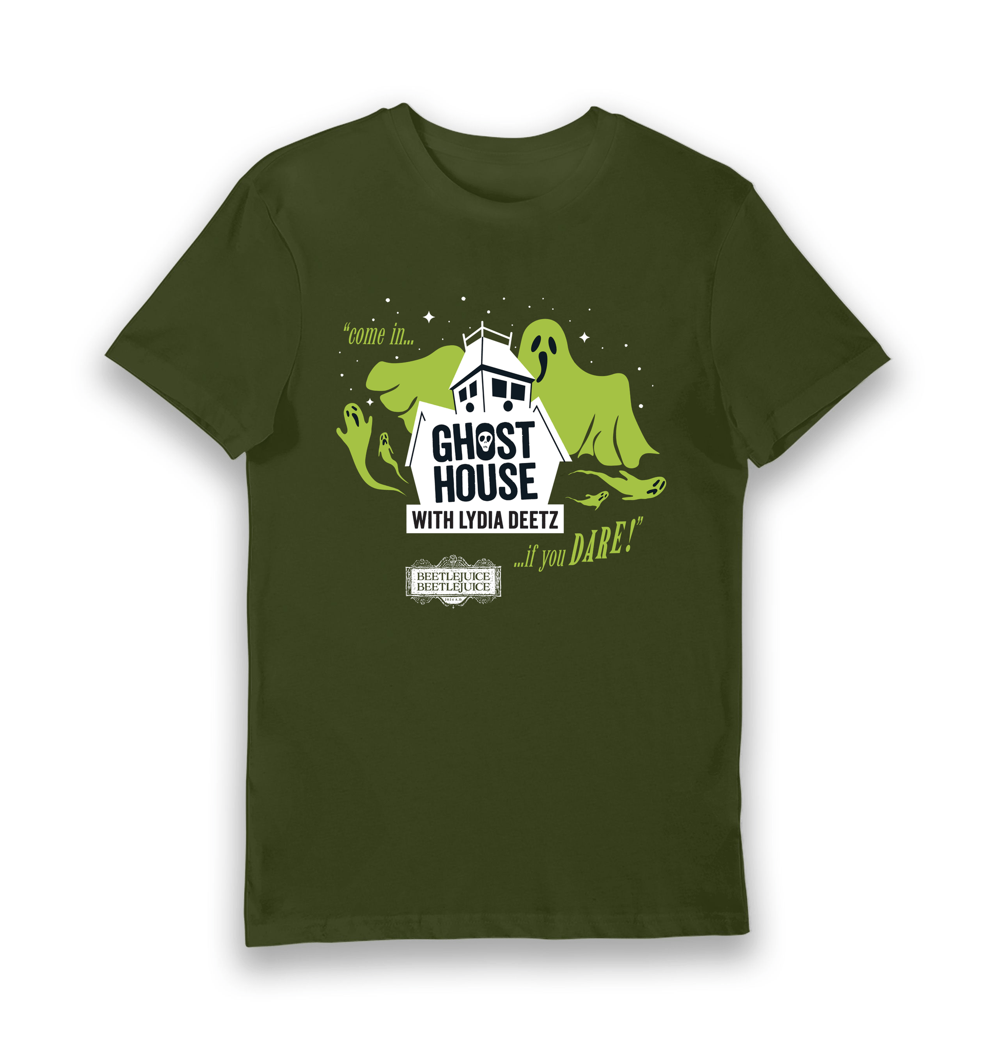 T-shirt adulte Beetlejuice Ghost House