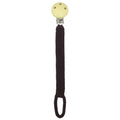 Attache-tétine au Crochet -  Marron Foncé