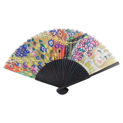 Gustav Klimt "Serpents 2" Bamboo Fan