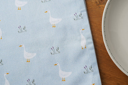 Theedoek met afbeelding van eendjes van Bramble Farm