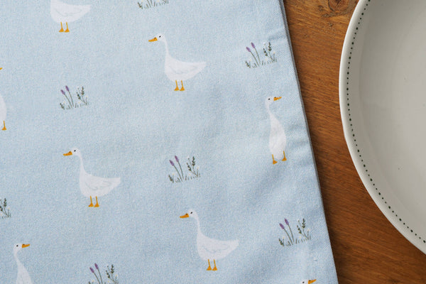 White Duck Tea Towel