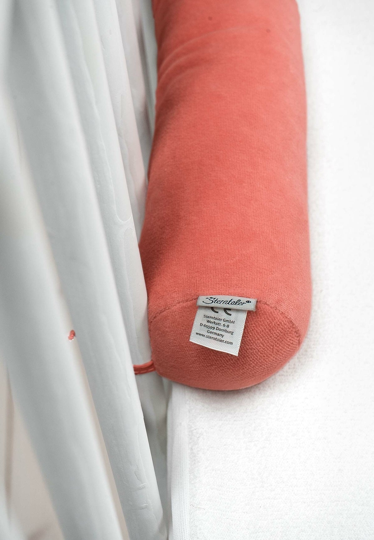 Cot bumper cushion