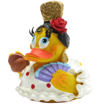 canard flamenco blanc lanco