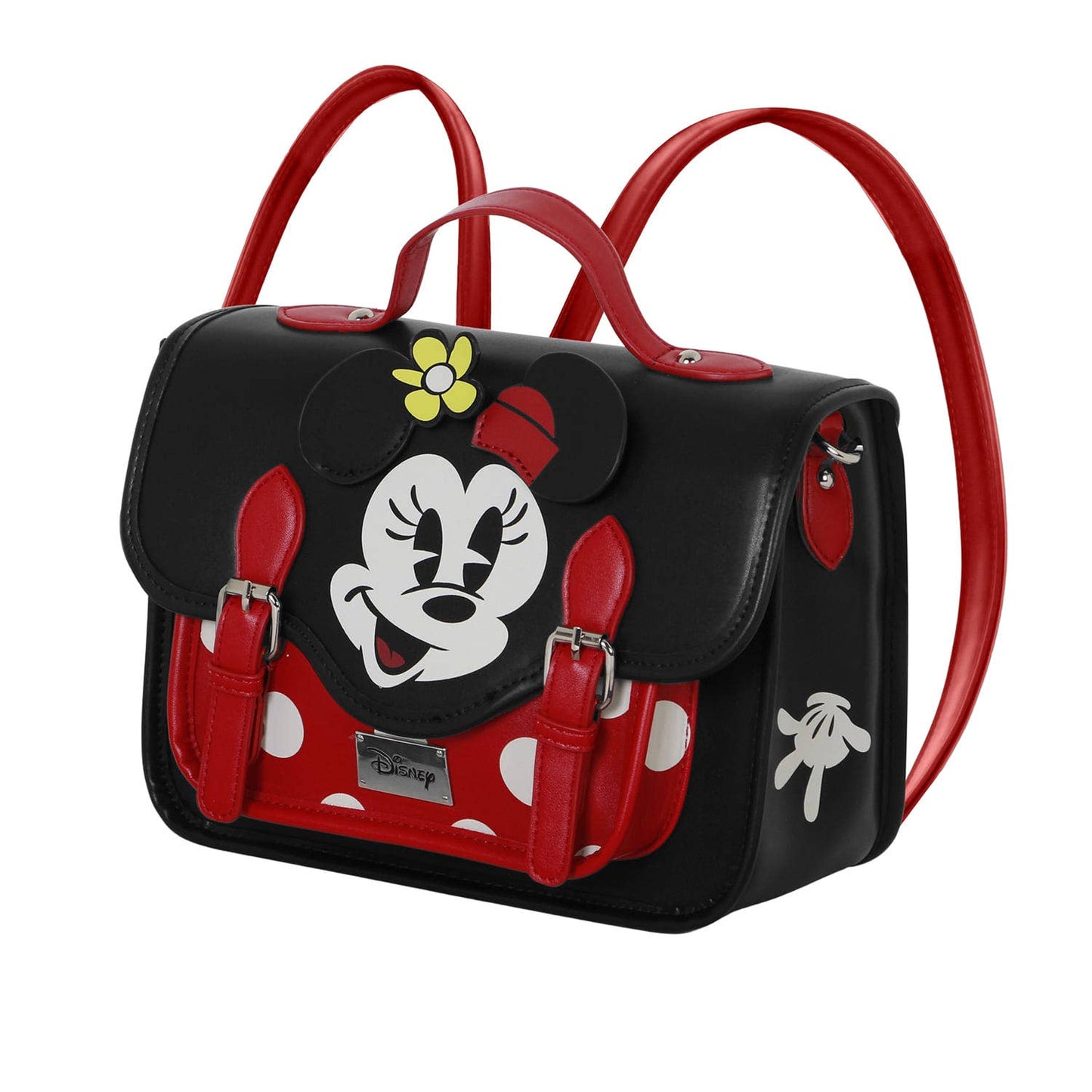 Disney Minnie Mouse Face Shoulder Bag/Backpack Satchel