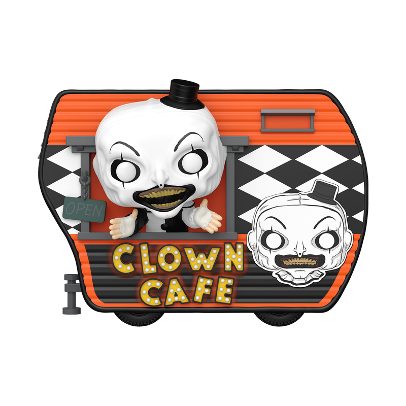 Pop! Rides Deluxe Art avec Clown Cafe