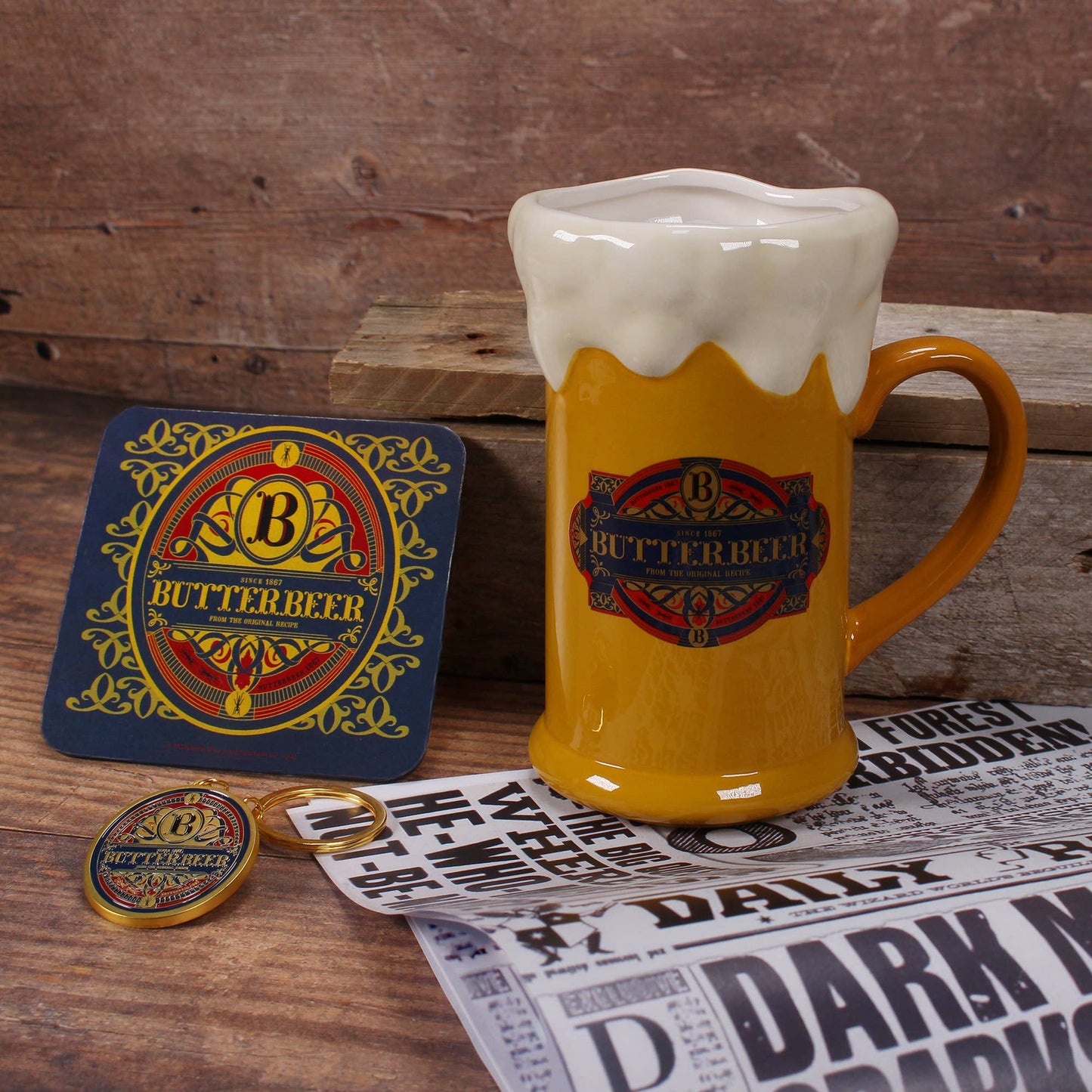 Harry Potter Butterbeer coaster