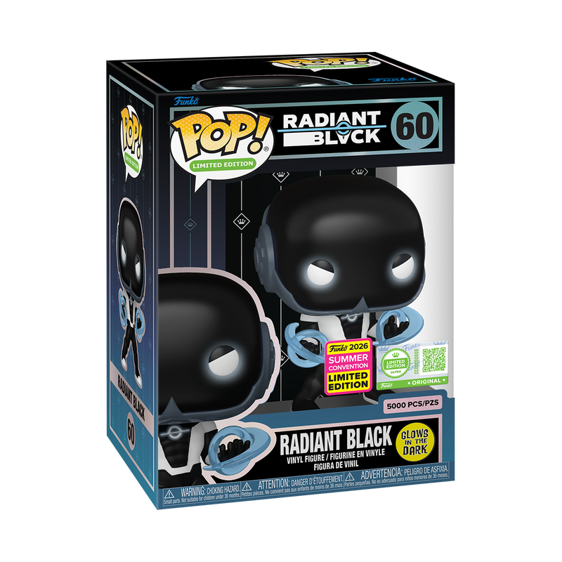 Pop! Radiant Black (Glow) avec Pop! Protector #60
