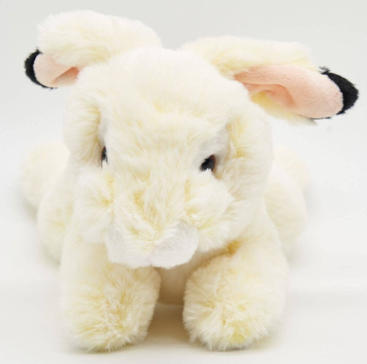 Marbled yellow rabbit plush
