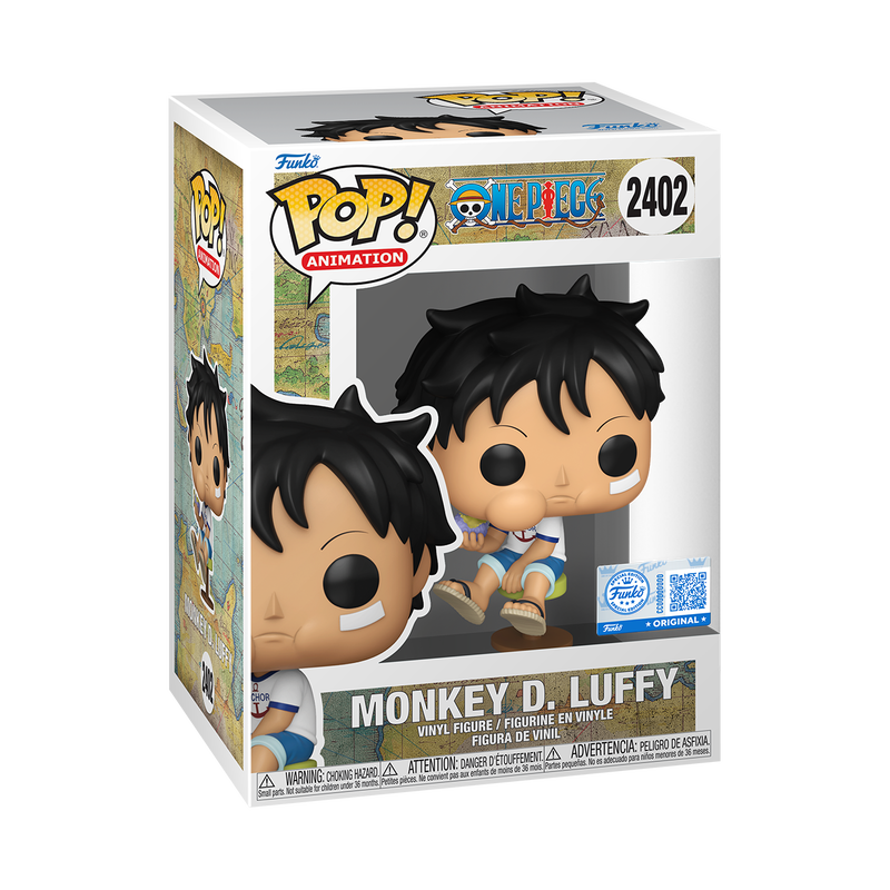 Pop! Monkey D. Luffy mangeant le Fruit du Démon