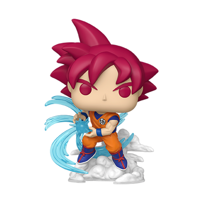 Pop! Super Saiyan God Goku (Kamehameha) – vue de face