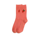 Chaussettes Fraise Brodée