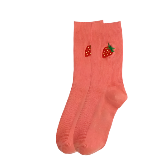 chaussettes fraise mrcol
