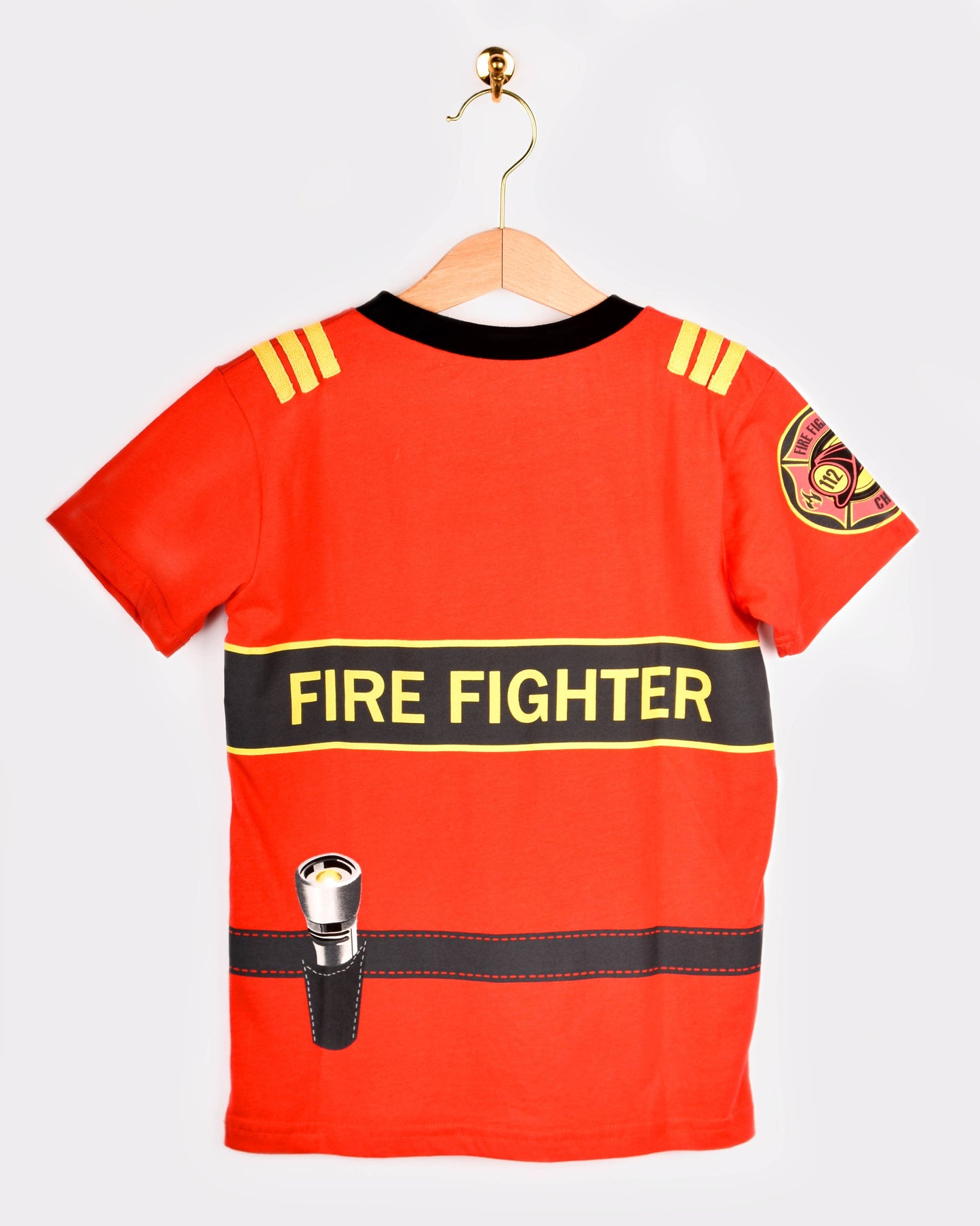 T-shirt Fire-Fighter en coton biologique 98-104 Cl