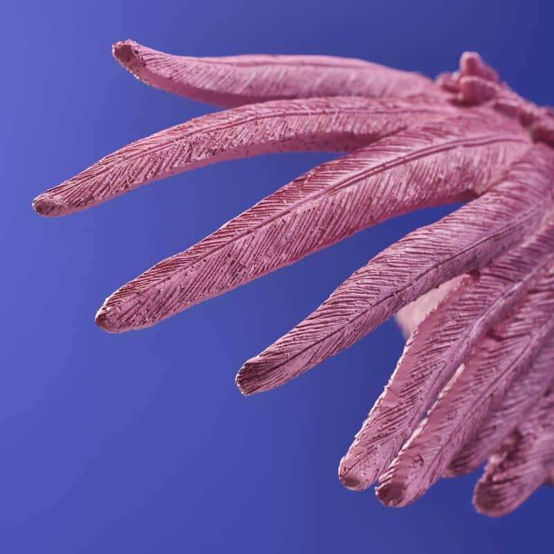 Pink Parrot Ceiling Light