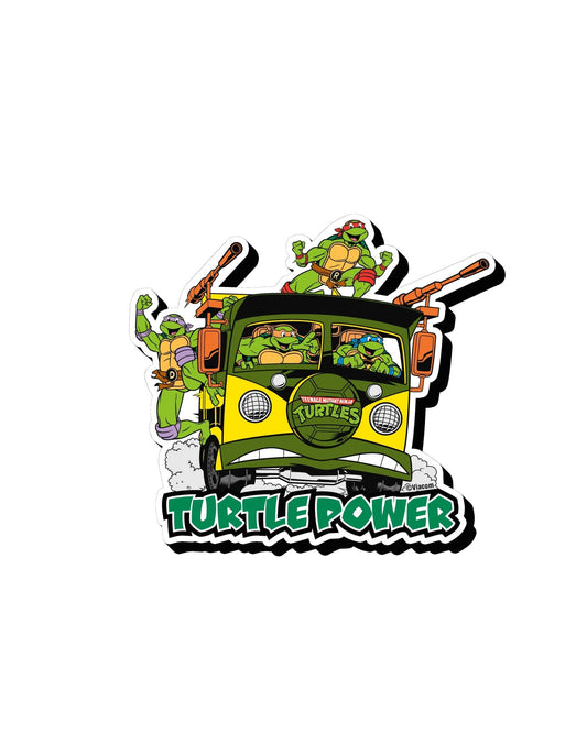 Magnet Van Funky Chunky Turtle Power 