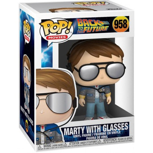 Pop! Marty McFly with Glasses