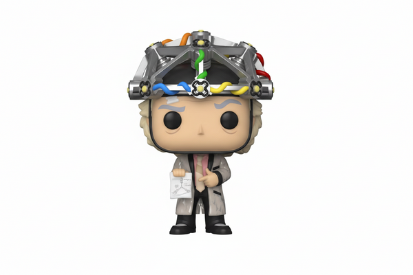 Funko Pop! Doc Brown avec Casque – Retour vers le futur