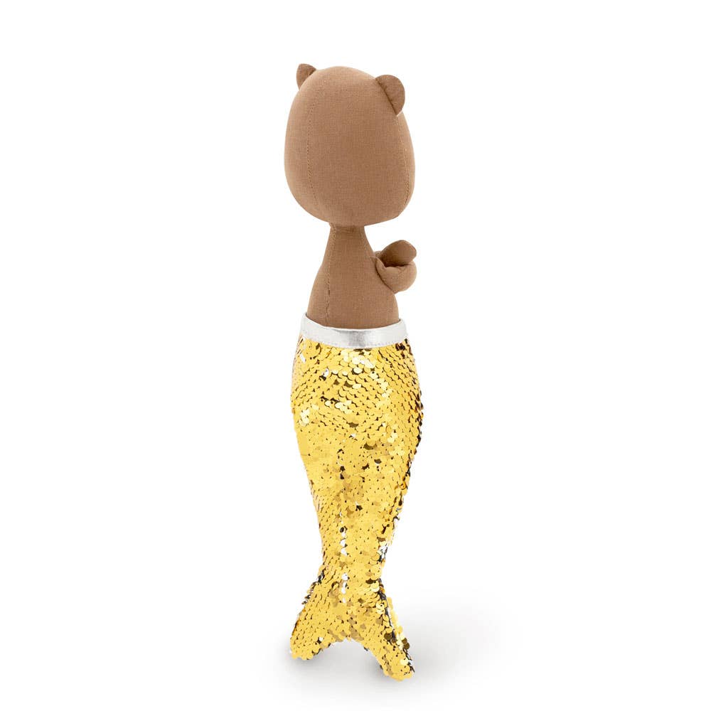 Cotton soft toy, Oscar The Bear: Mermaid-29cm-3+