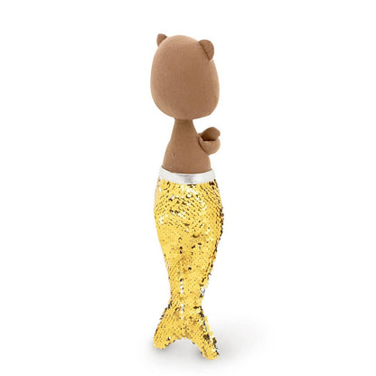 Cotton soft toy, Oscar The Bear: Mermaid-29cm-3+