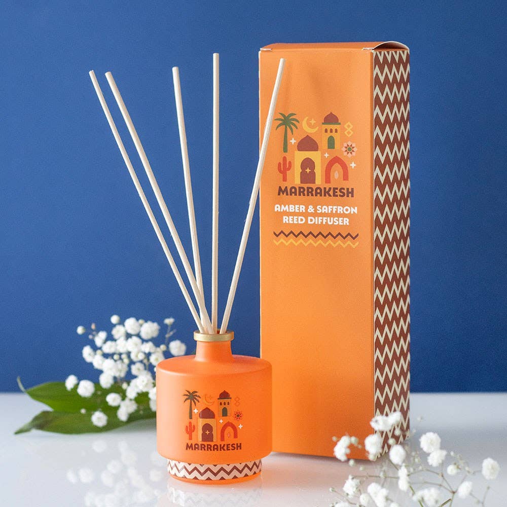 Reed Diffuser Amber & Saffron Marrakech