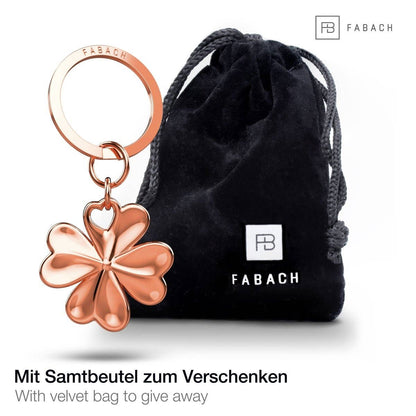 Sleutelhanger met klavertje vier