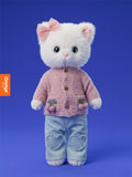 Peluche, Lucky Kitty, Lucky Sophie : Cerises en tricot 38 cm 3+