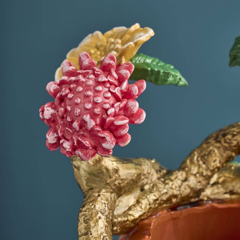 Vase with a woman's head by M. Parrots