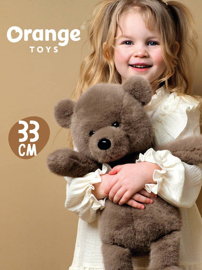 Peluche ours en peluche Moka - 33 cm - 0+