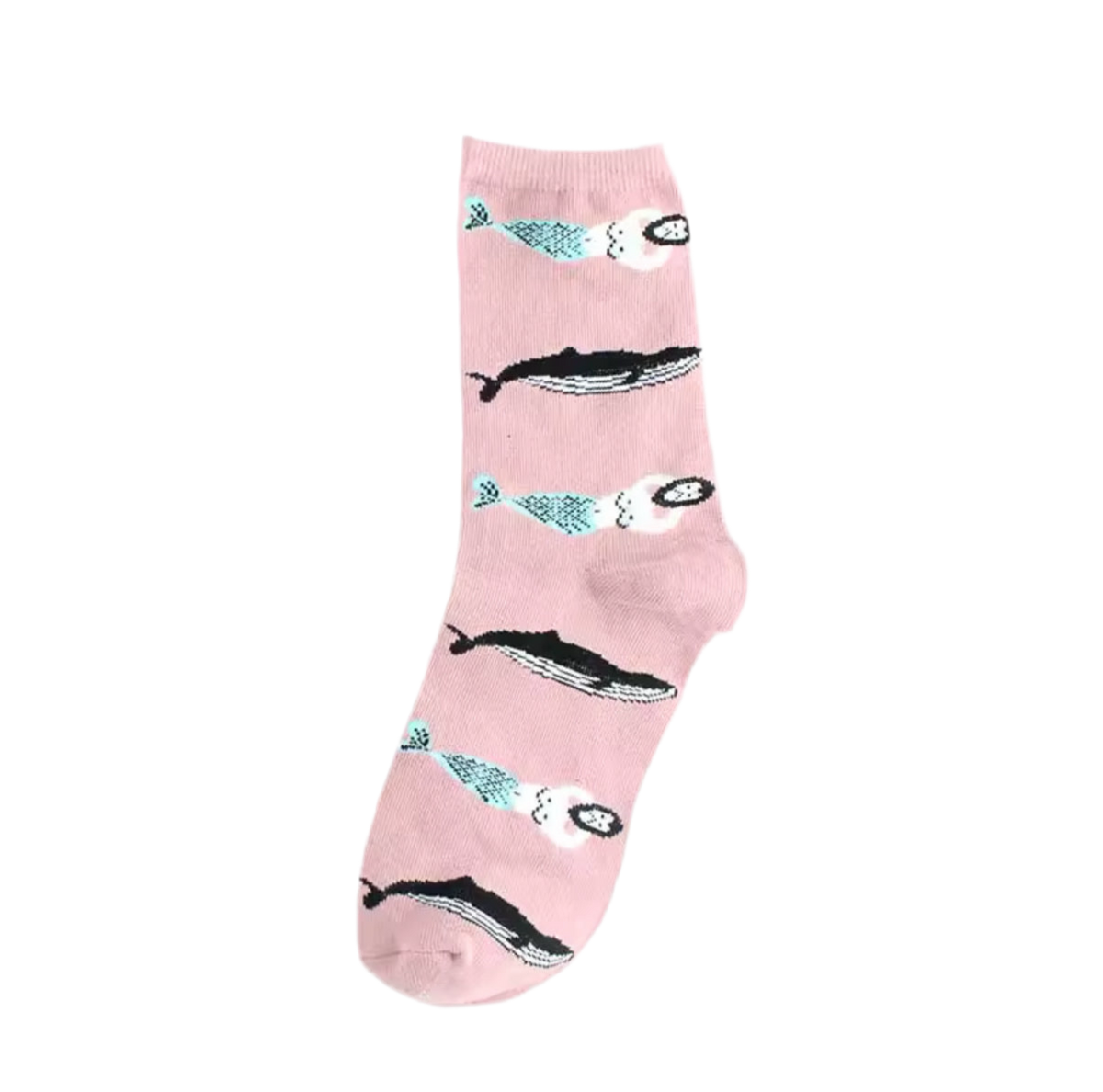 Whale and Triton Socks