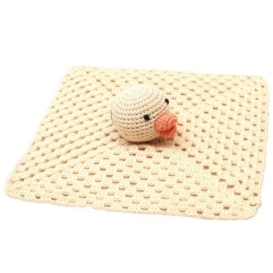 Beige Duck Plush Toy