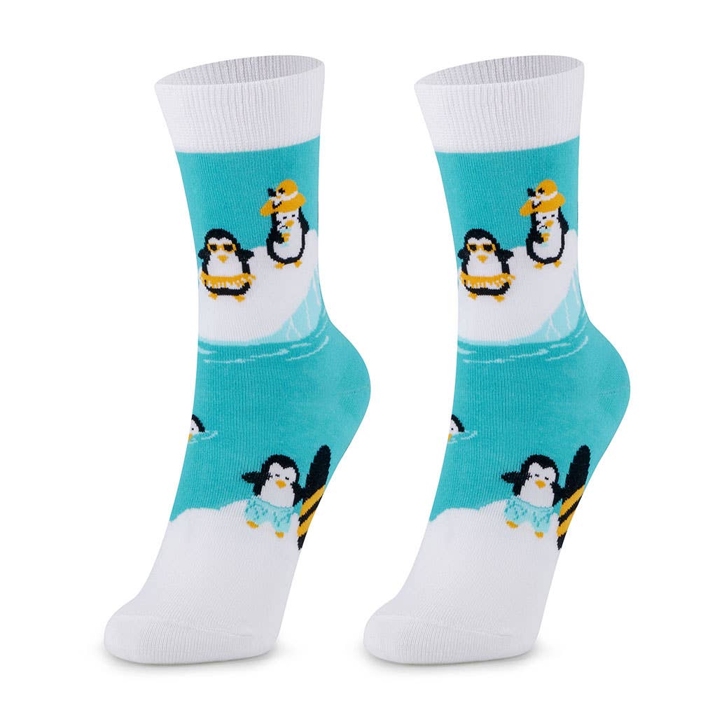 Chaussettes Enfant Pingouins en Été