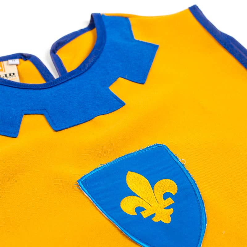 Yellow Kamelot Tabard with Fleur-de-Lys