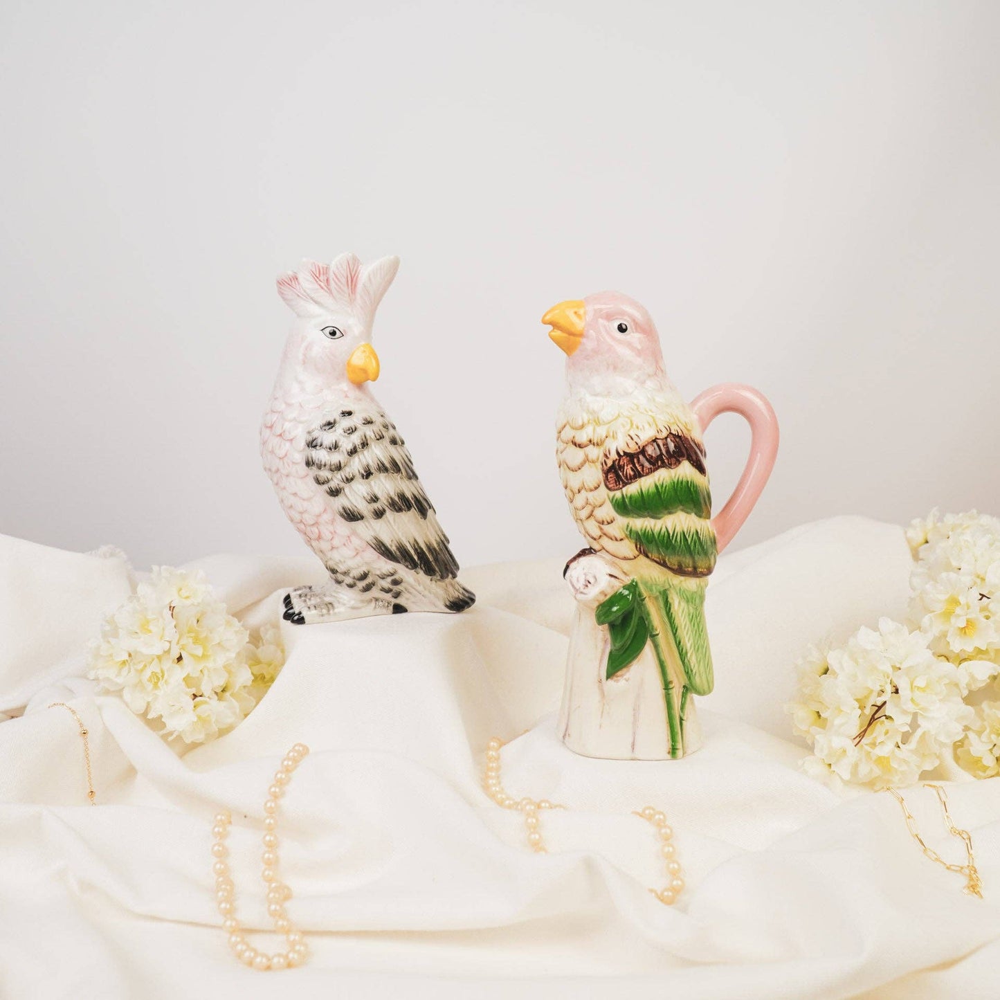 Cockatoo Vase