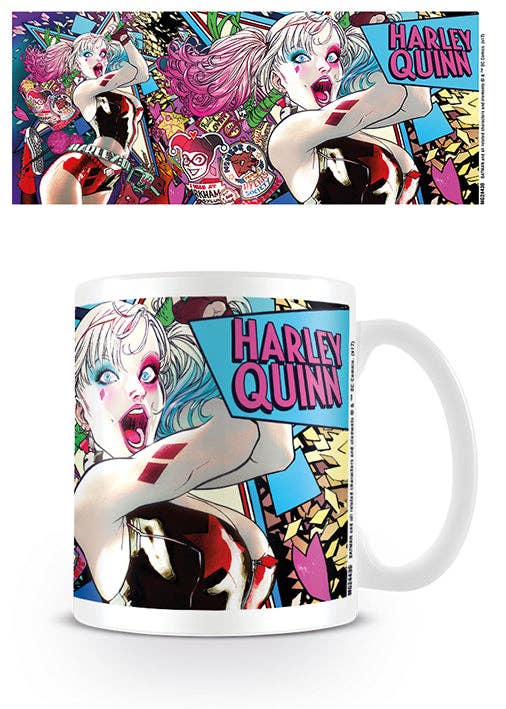 Mug DC Comics Harley Quinn Neon