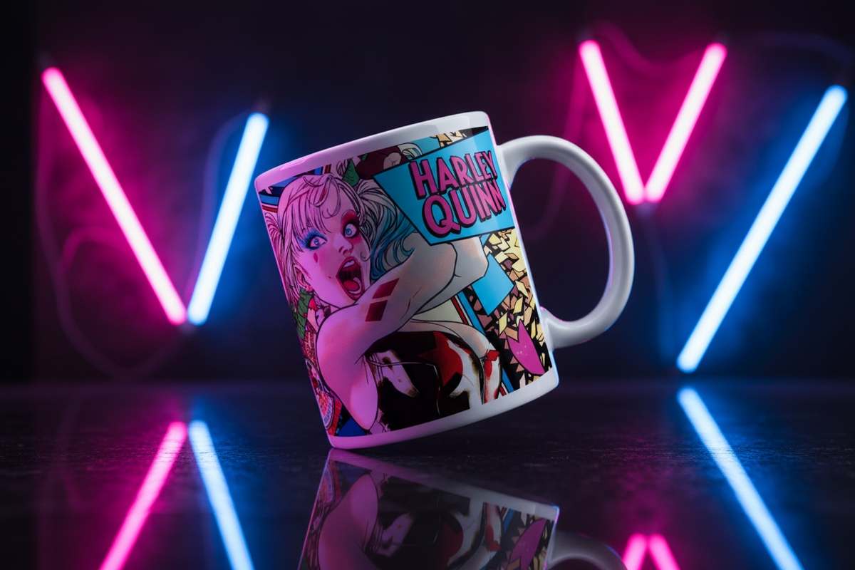 DC Comics Mok - Harley Quinn Neon