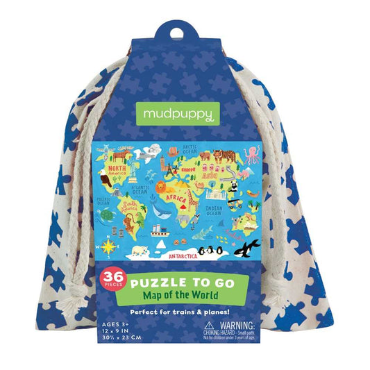 Puzzle to Go Carte du Monde