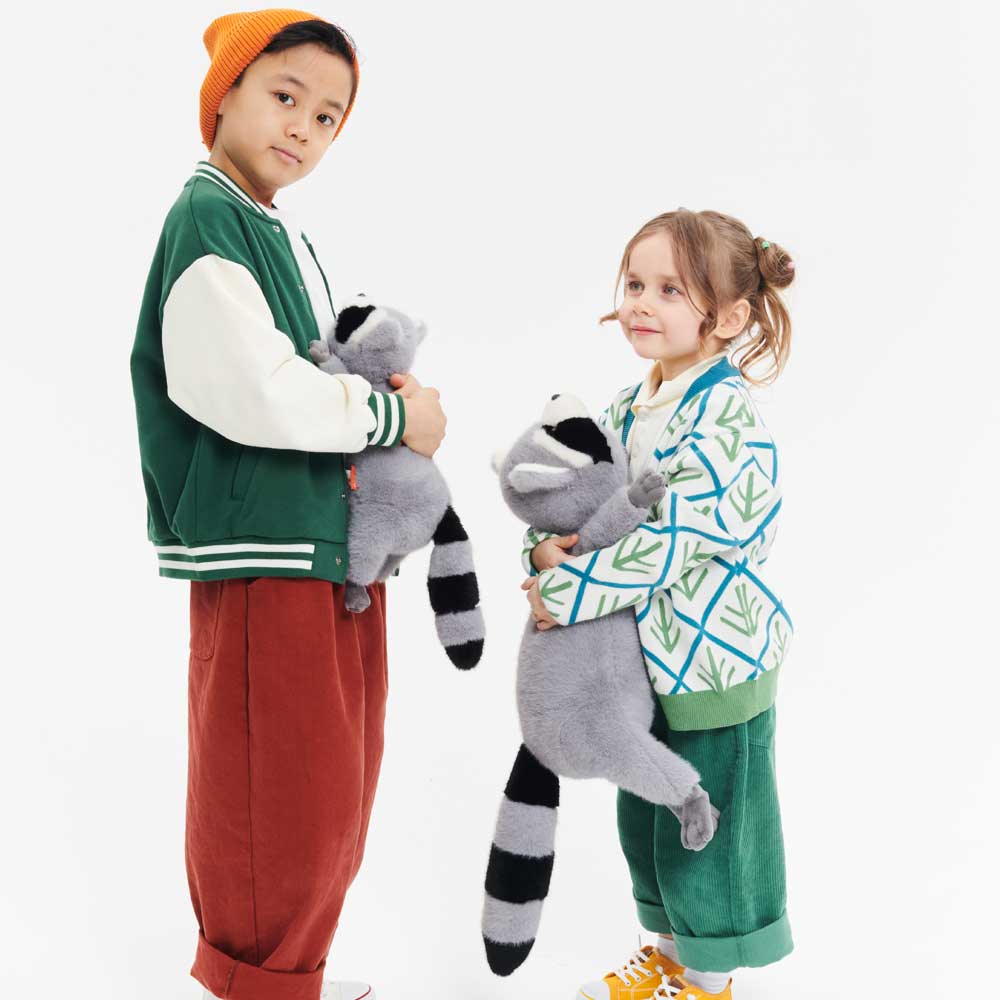 Peluche raton laveur ultra douce (58 cm) - Dès la naissance