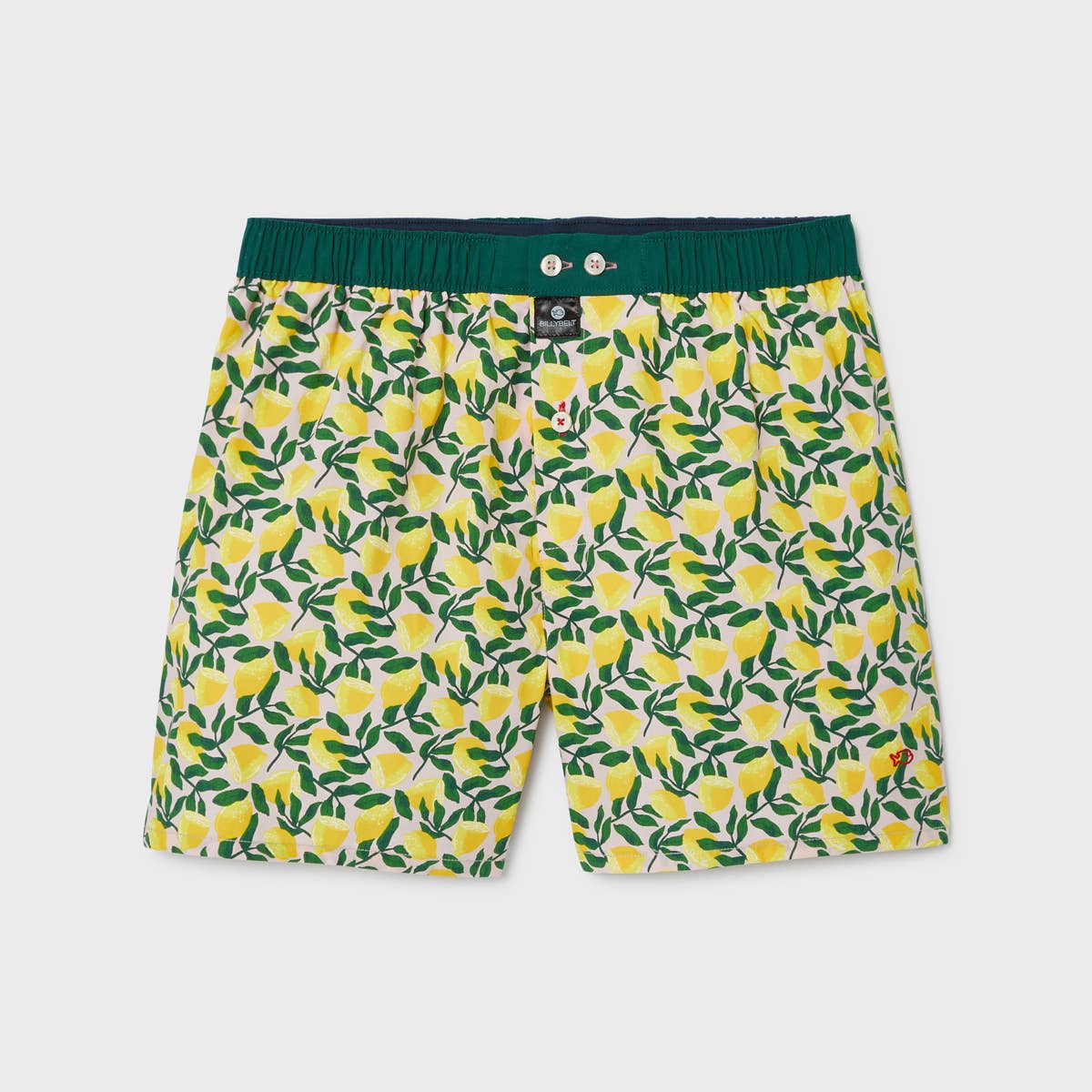100% Organic Cotton Boxer Shorts - Citrus