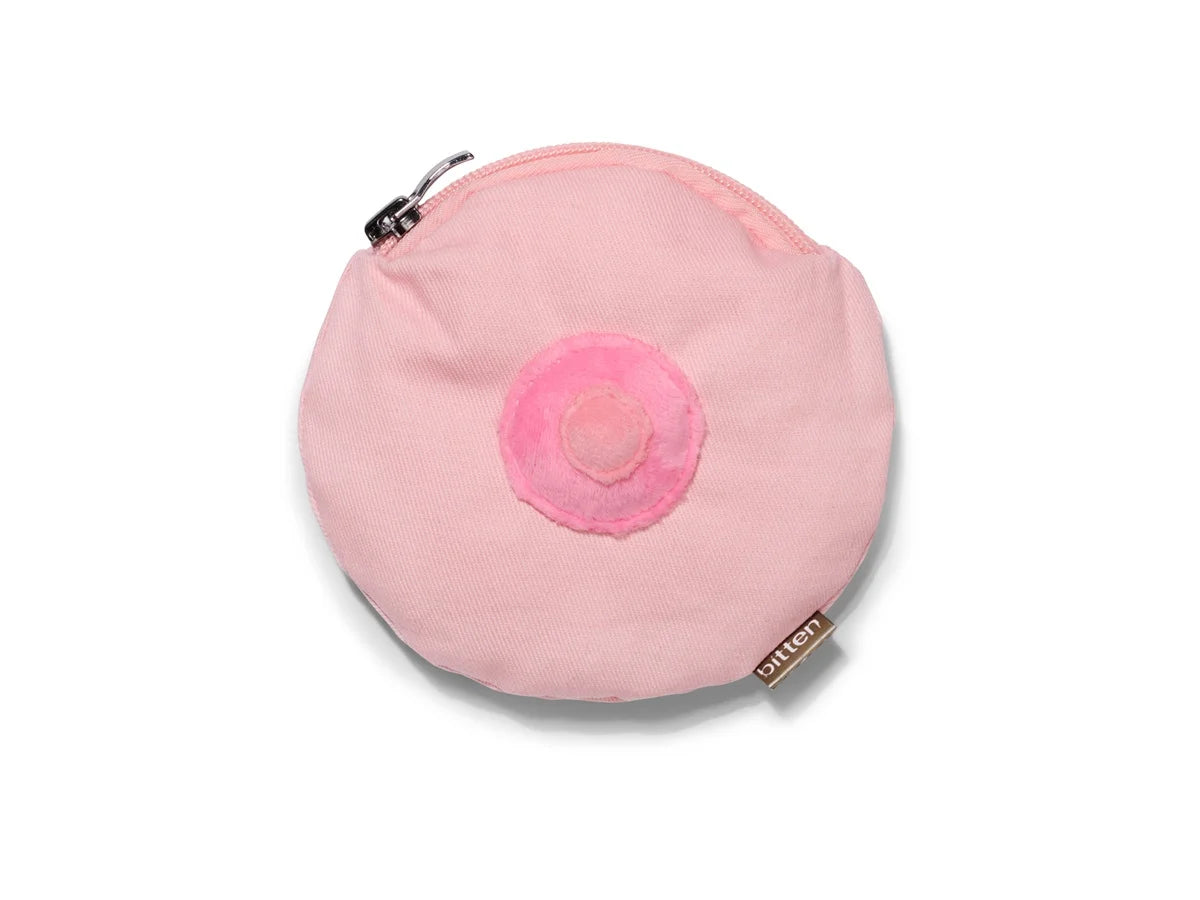 Pink Breast Pouch